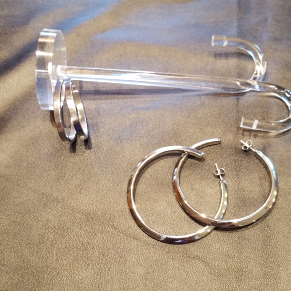 DSMK Stainless Steel Earrings - Picture 4 of 7